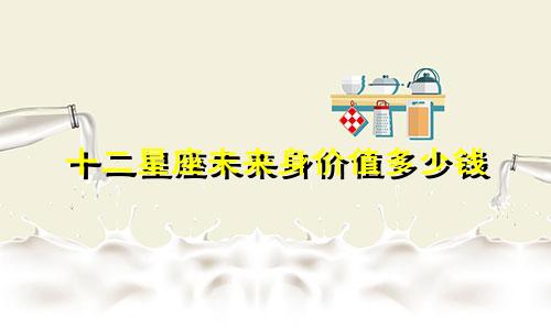 十二星座未来身价值多少钱