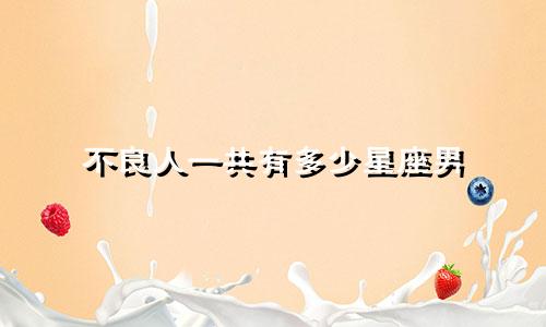 不良人一共有多少星座男