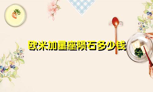 欧米加星座陨石多少钱