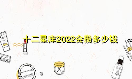 十二星座2022会攒多少钱