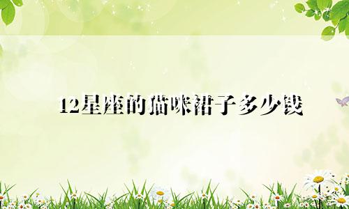 12星座的猫咪裙子多少钱