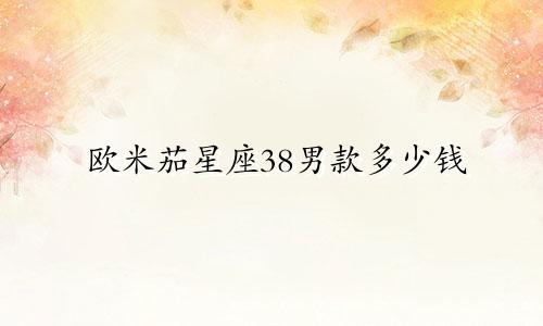 欧米茄星座38男款多少钱
