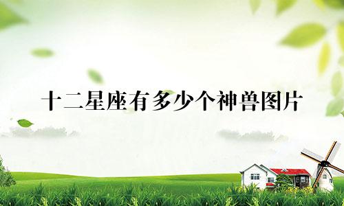 十二星座有多少个神兽图片