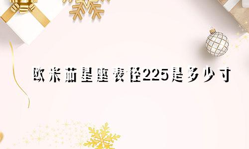 欧米茄星座表径225是多少寸