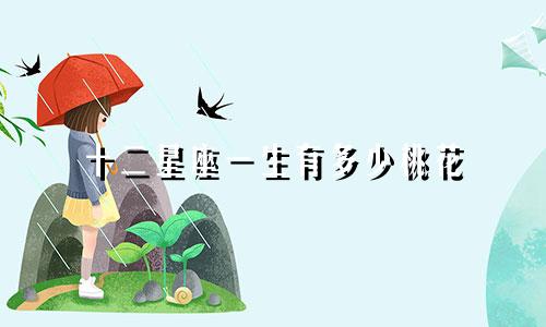 十二星座一生有多少桃花