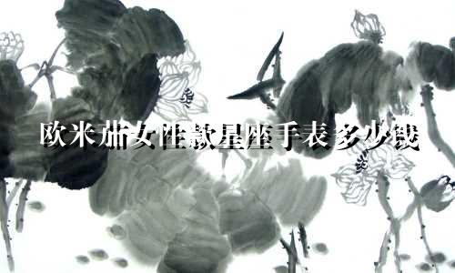 欧米茄女性款星座手表多少钱