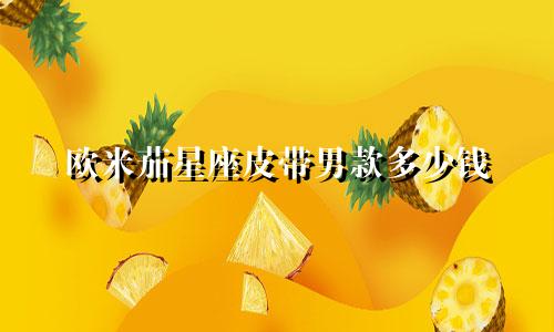 欧米茄星座皮带男款多少钱