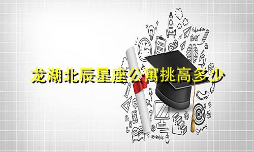 龙湖北辰星座公寓挑高多少