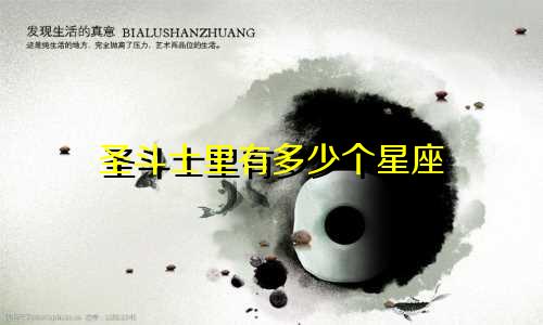 圣斗士里有多少个星座