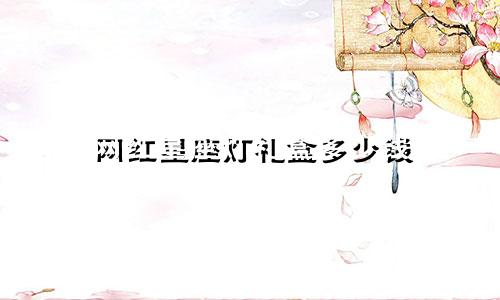 网红星座灯礼盒多少钱