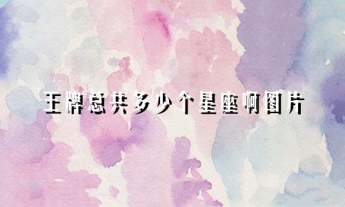 王牌总共多少个星座啊图片