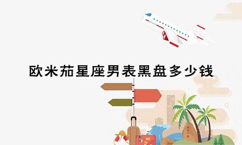 欧米茄星座男表黑盘多少钱