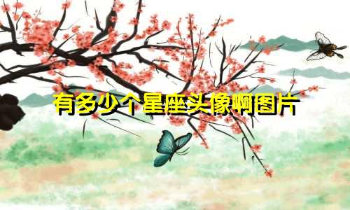 有多少个星座头像啊图片