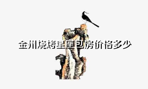 金州烧烤星座包房价格多少