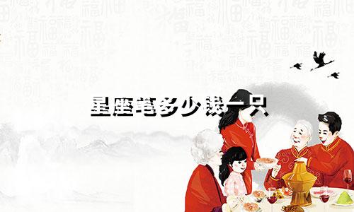 星座笔多少钱一只