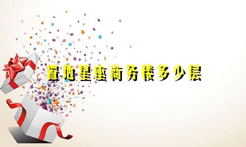 置地星座商务楼多少层