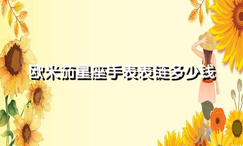 欧米茄星座手表表链多少钱