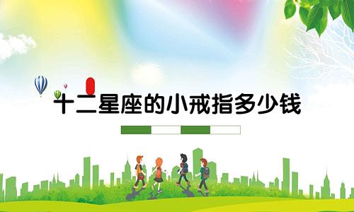 十二星座的小戒指多少钱