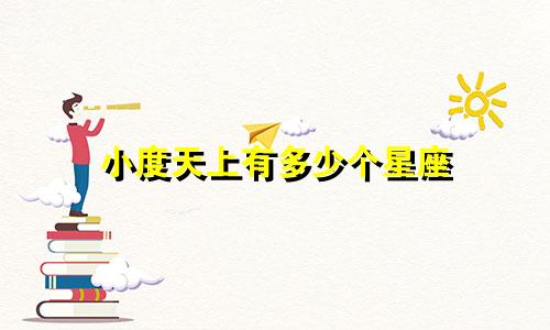小度天上有多少个星座