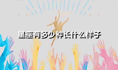 星座有多少种长什么样子