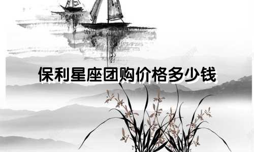 保利星座团购价格多少钱