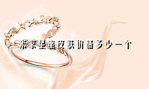 米家星座皮肤价格多少一个