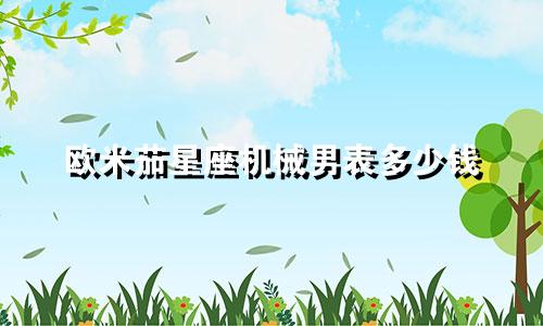 欧米茄星座机械男表多少钱