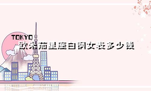 欧米茄星座白钢女表多少钱