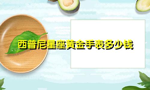 西普尼星座黄金手表多少钱