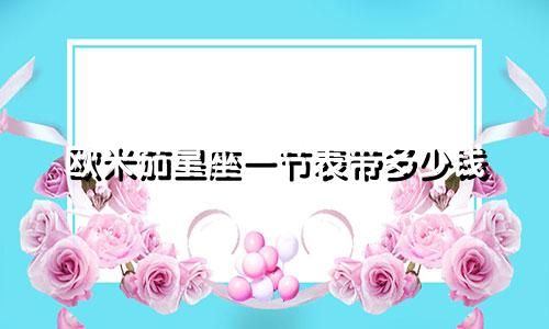 欧米茄星座一节表带多少钱