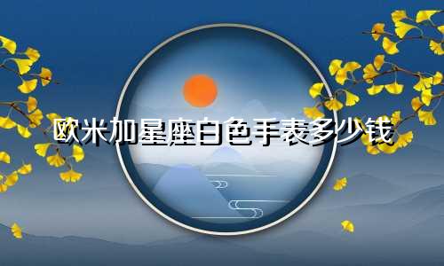 欧米加星座白色手表多少钱