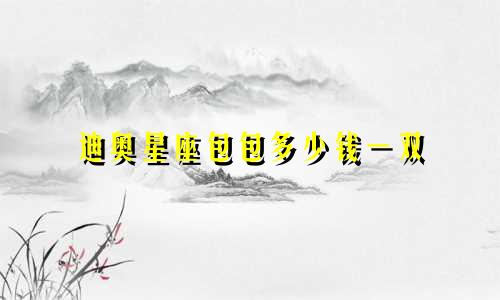 迪奥星座包包多少钱一双
