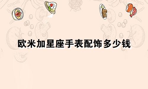 欧米加星座手表配饰多少钱