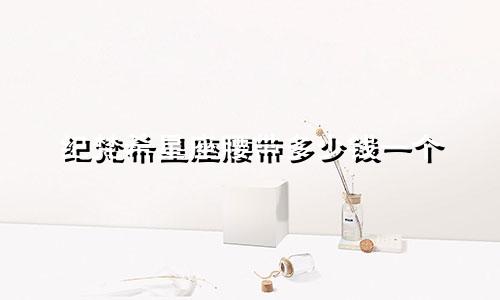 纪梵希星座腰带多少钱一个