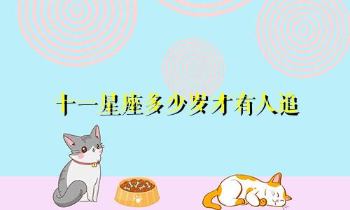 十一星座多少岁才有人追