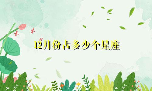 12月份占多少个星座