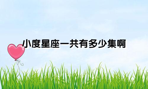 小度星座一共有多少集啊