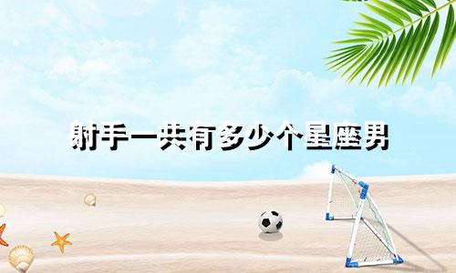 射手一共有多少个星座男