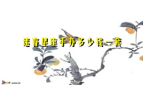 迷睿星座手办多少钱一套