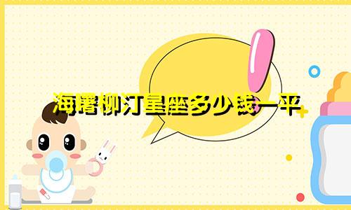 海曙柳汀星座多少钱一平