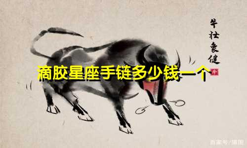 滴胶星座手链多少钱一个