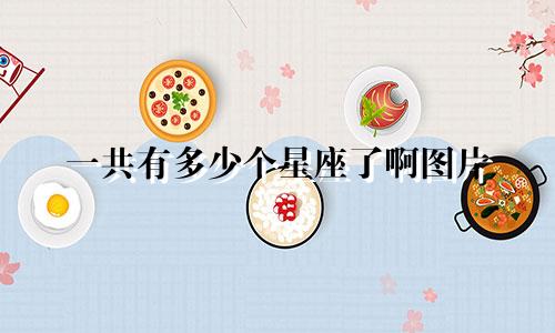 一共有多少个星座了啊图片