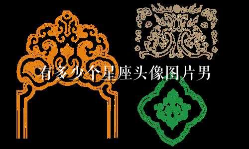 有多少个星座头像图片男