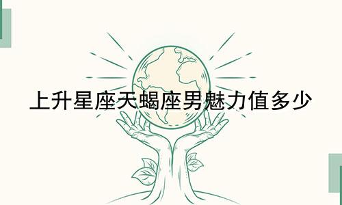 上升星座天蝎座男魅力值多少