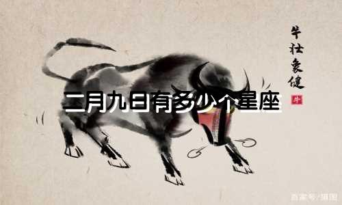 二月九日有多少个星座