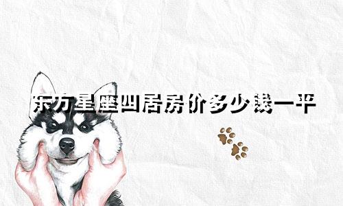东方星座四居房价多少钱一平