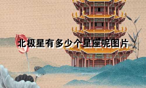 北极星有多少个星座呢图片