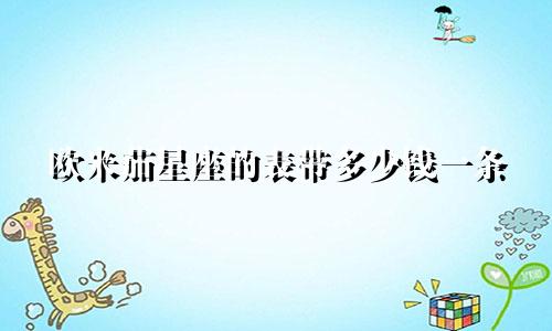 欧米茄星座的表带多少钱一条