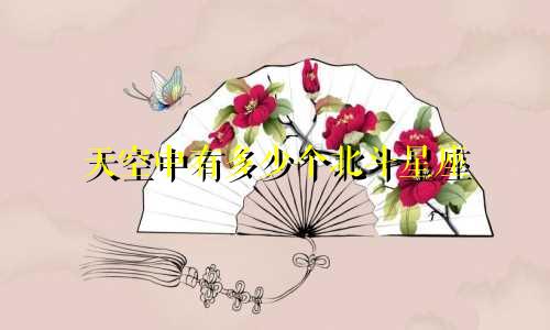 天空中有多少个北斗星座