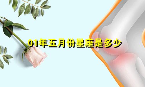 01年五月份星座是多少